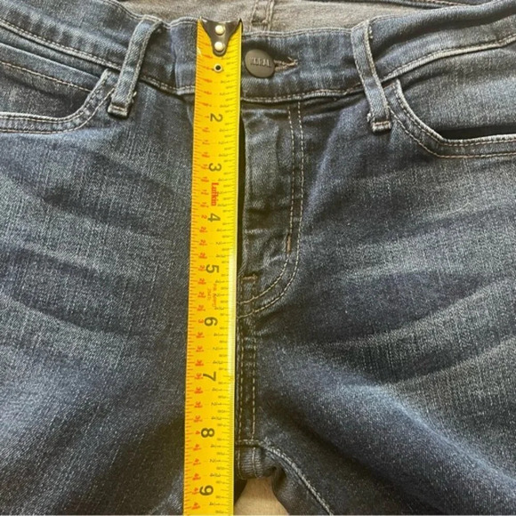 Koral Color Block Two Tone Blue & Black Skinny Jeans - Picture 12 of 14